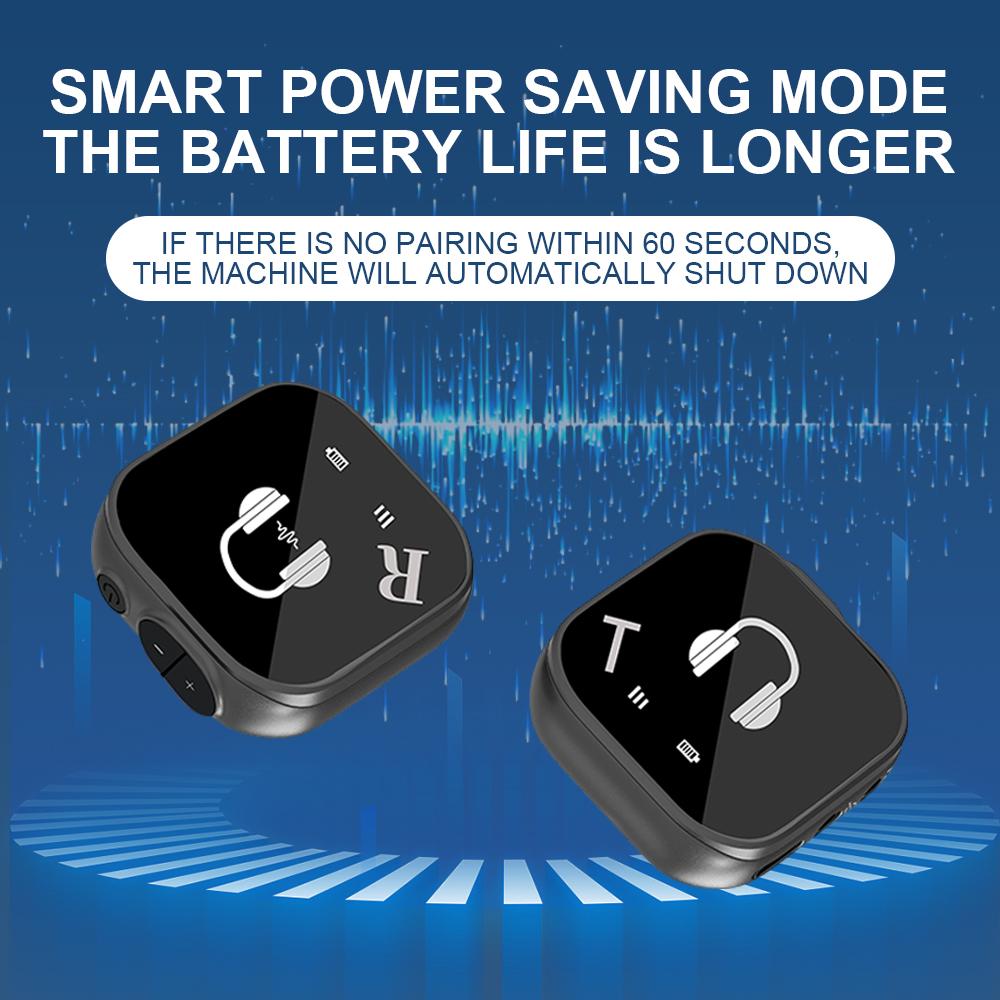 5.8G Беспроводная система ушного мониторинга Беспроводная система IEM с передатчиком и приемником Автоматическое сопряжение Профессиональный ушной монитор