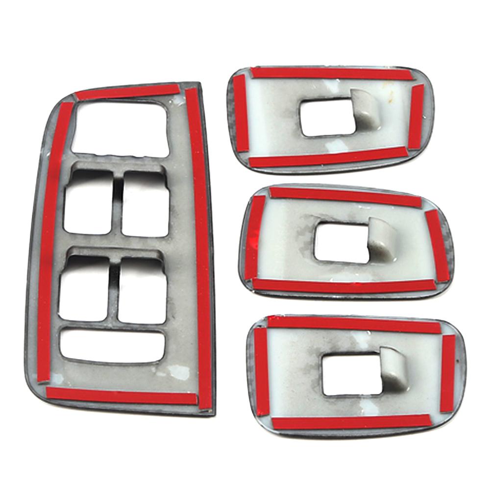 Для Volvo XC60 2018-2024 карбоновый цвет двери подлокотник стеклоподъемник переключатель кнопка панель крышка отделка ABS наклейка для салона автомобиля