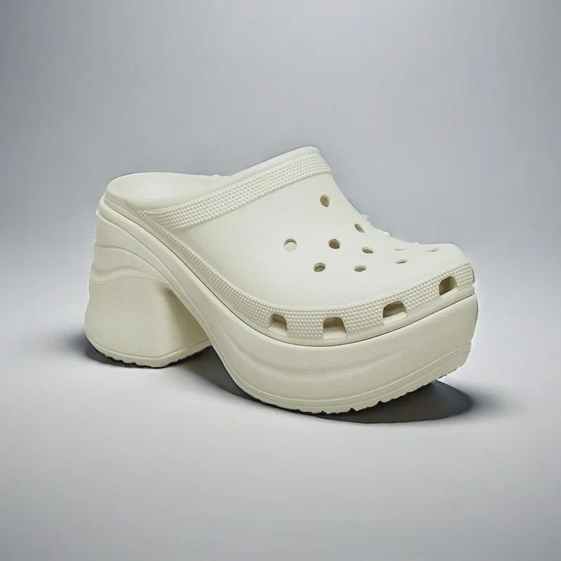 Летние модные туфли Mermaid Hole 2024 года — на 8 см выше, тонкие и повседневные