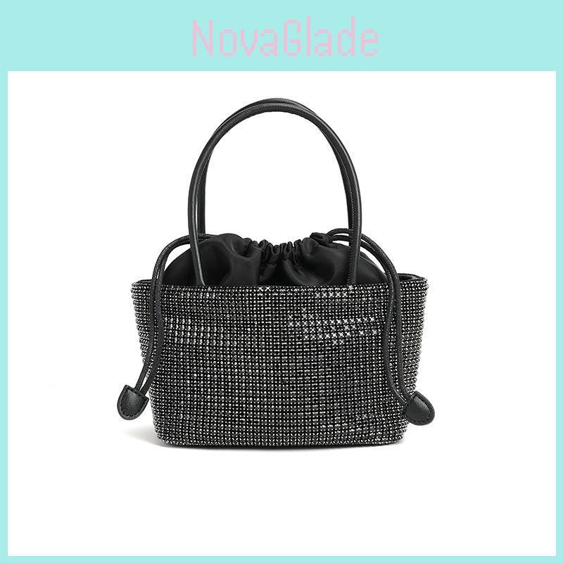 Water Diamond Small Handbag With Internal Pouch For City Outings And Work