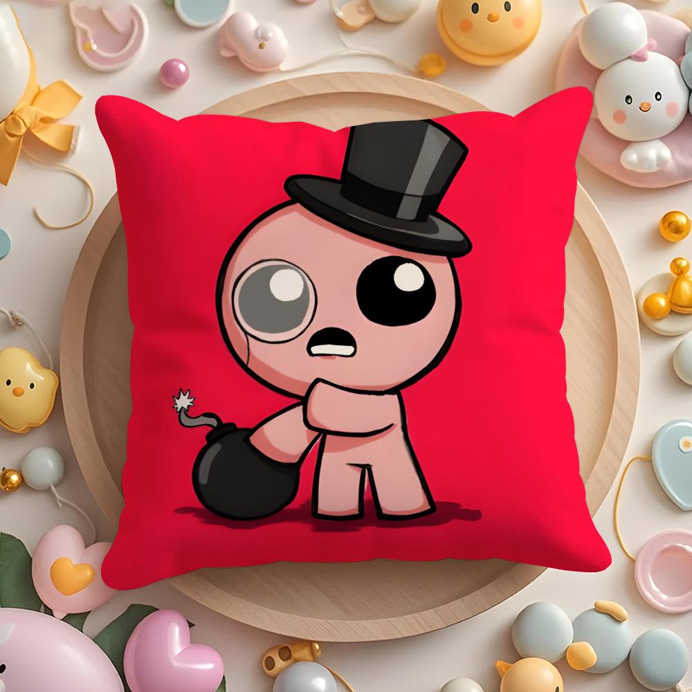Подушка с принтом The Binding of Isaac для дома и автомобиля, двусторонняя, мягкая и прочная, для повседневного использования