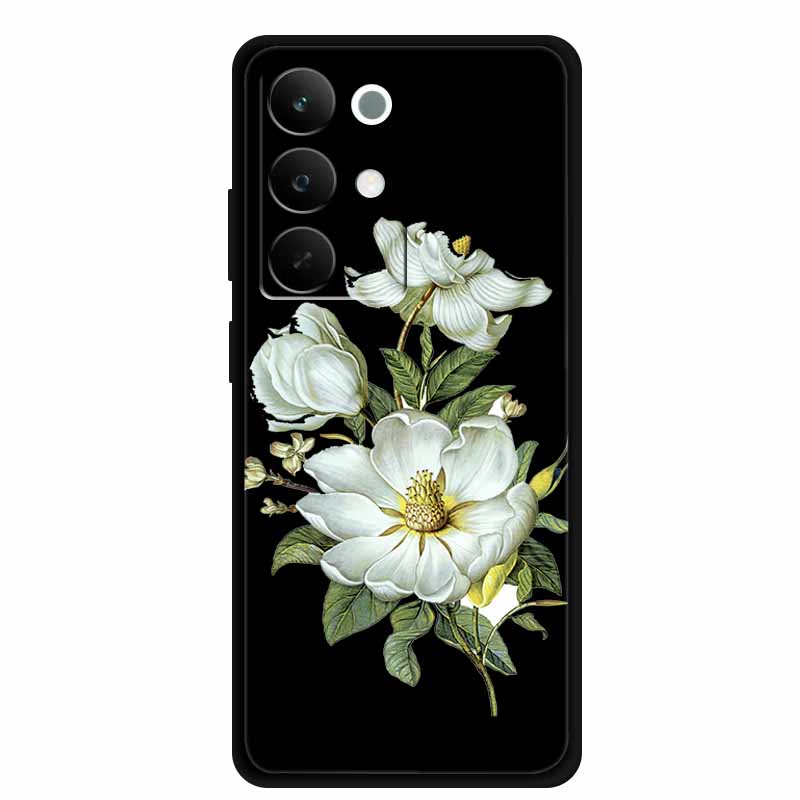 Black Silicone Case For Realme C85 Pro 2025 Case Cartoon Soft TPU Back Cover For Realme C85 5G Phone Case C 85 Pro Coque Funda