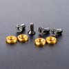 1Pc M3 6#32 6Mm 8Mm Screw +1 Washers Computer Pc Case Beautification Screws For Motherboard Power Supply Graphics Card