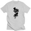 Alice In Wonderland Tshirt for Men Short Sleeved Print T Shirt Classic Halloween Cheshire Cat T-shirts 100% Cotton Tee Tops Gift