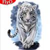 Полный квадратный алмазный художественный набор животных 5D DIY Алмазная картина Вышивка крестом Тигр Мозаика Декор для дома