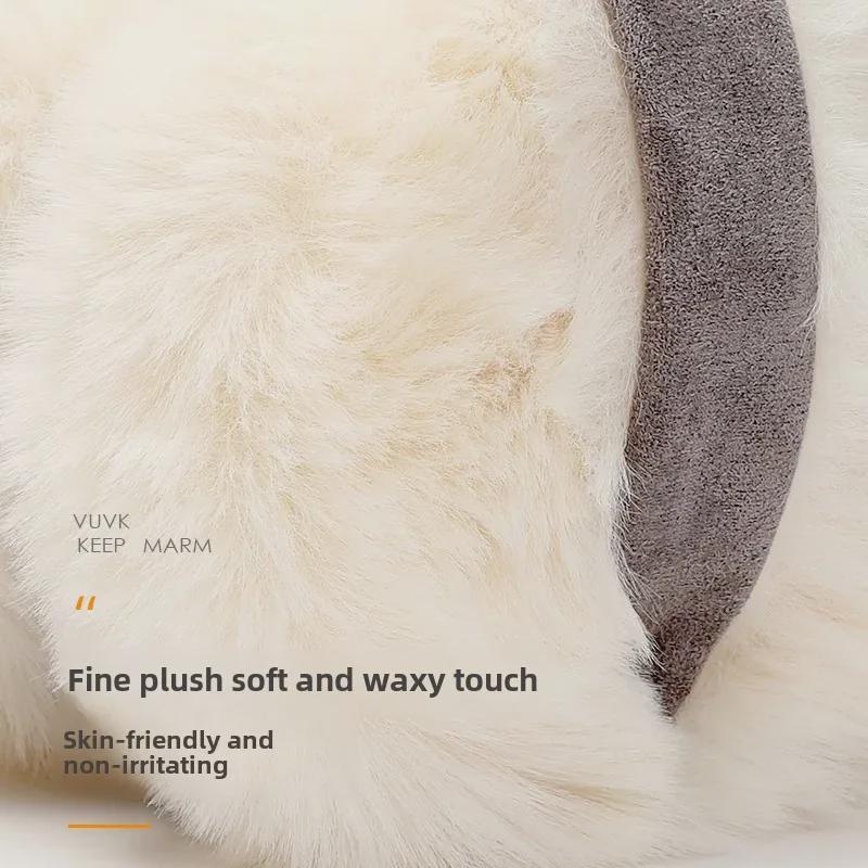 "Плюшевые замшевые наушники": Корейский стиль, Тепло- и холодостойкий, Настраиваемые цвета и дизайн"