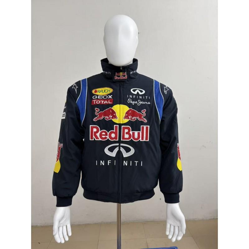 F1 Embroidered Racing Jacket Casual Biker Flight Coat Unisex Warm Sports Outerwear