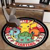 Pokemon,Starter Chair mat Round Rug Office carpet, Non slip, Suitable for Living Rooms, Bedrooms,Decor1205799a