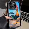 Чехол для телефона iPhone 17 Air 16E 15 16 Pro Max Курица Курица Петух Чехол 14 Plus 13 12 Mini Мягкий Силиконовый Fundas