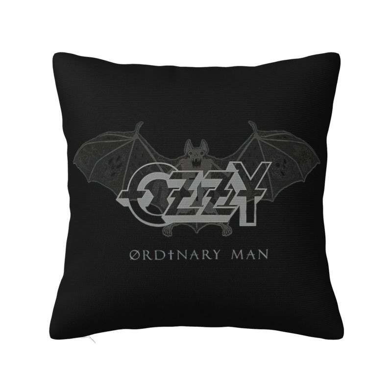 Custom Ozzy Osbourne Prince Of Darkness Cushion Cover Heavy Metal Band Rock Velvet Nordic Throw Pillow Case Home Decoration