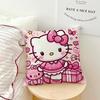 Cartoon Fanart Pink Flower Cute H-Hellokitty Comfort Soft Hogar Pillowcase For Sofa Living Room Bed Home Decor Protective Covers