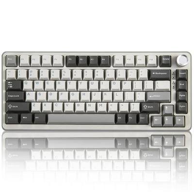 YUNZII B75 PRO Игровая беспроводная механическая клавиатура с беспроводным горячим RGB, настраиваемая клавиатура для технического одобрения, сертифицированная, Milk 75% Keyboard,