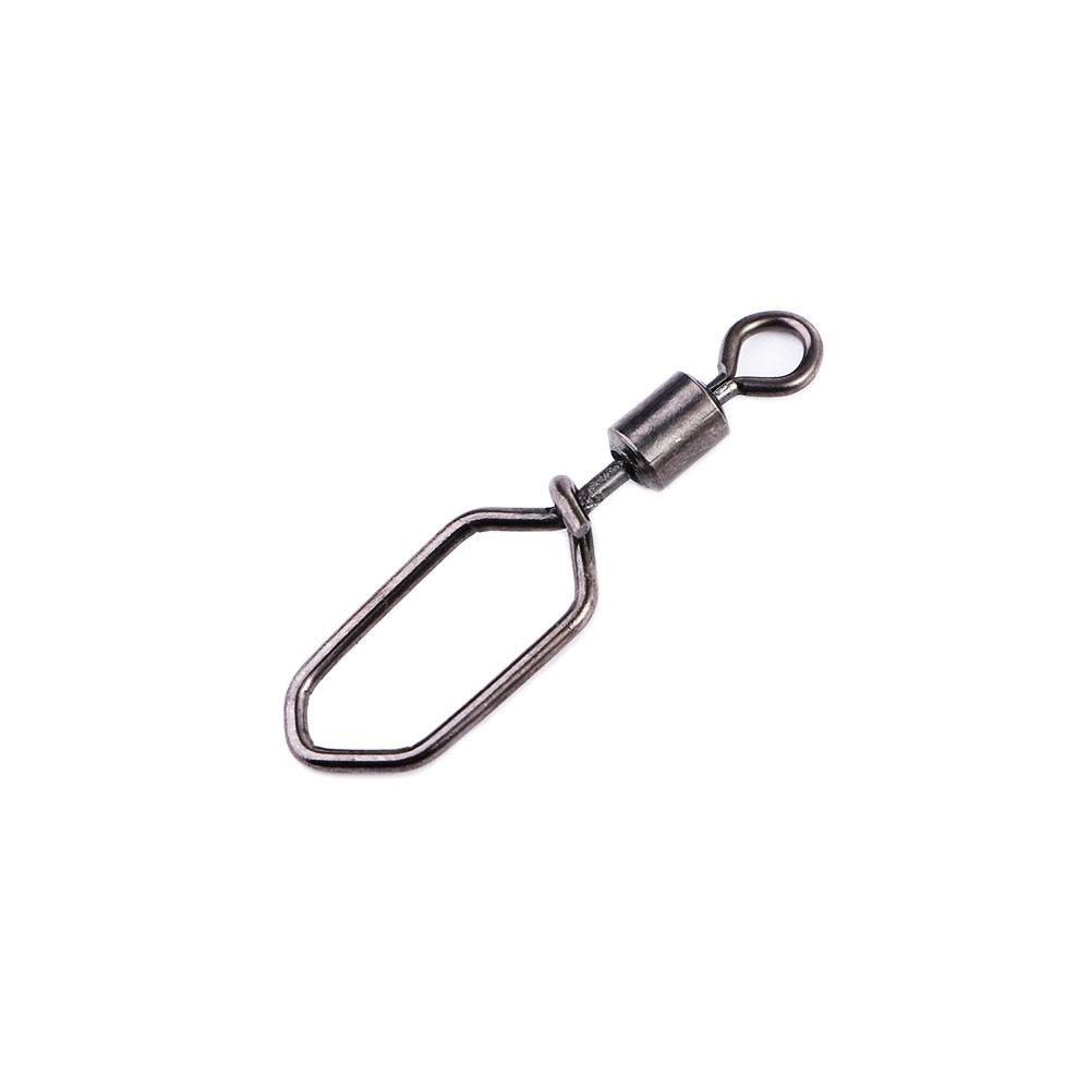 Устойчивые рыболовные принадлежности Соединитель для рыболовной лески Крючок Защелка Вертлюжки Интерлок Защелка