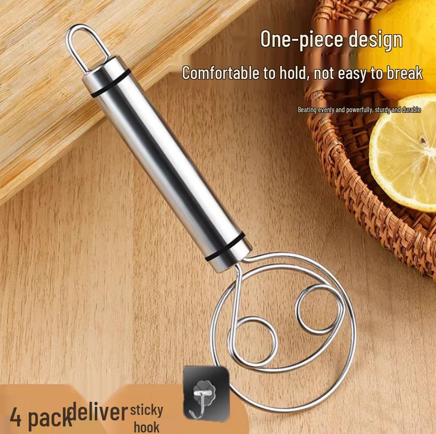 Ручной миксер для теста из нержавеющей стали с антипригарным покрытием