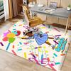 Gracie's Corner Printed Absorbent Washable Carpet, Non-Slip Bathroom Mats, Kitchen Rugs, Yoga Mat,Living Room Entrance, Camping Picnic Rugs