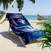 France National Football Team Print Beach Towel, Large Soft Quick Dry Towel for Beach Camping Swimming