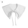 Women Detachable Cotton Blouse False Collar Shirt Fake Collar Lapel Clothes Accessories