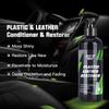 300ml Car Plastic Restorer Polish Leather Cleaner Spray Back To Black Gloss Interior Plastic Renovator Car Accessorie