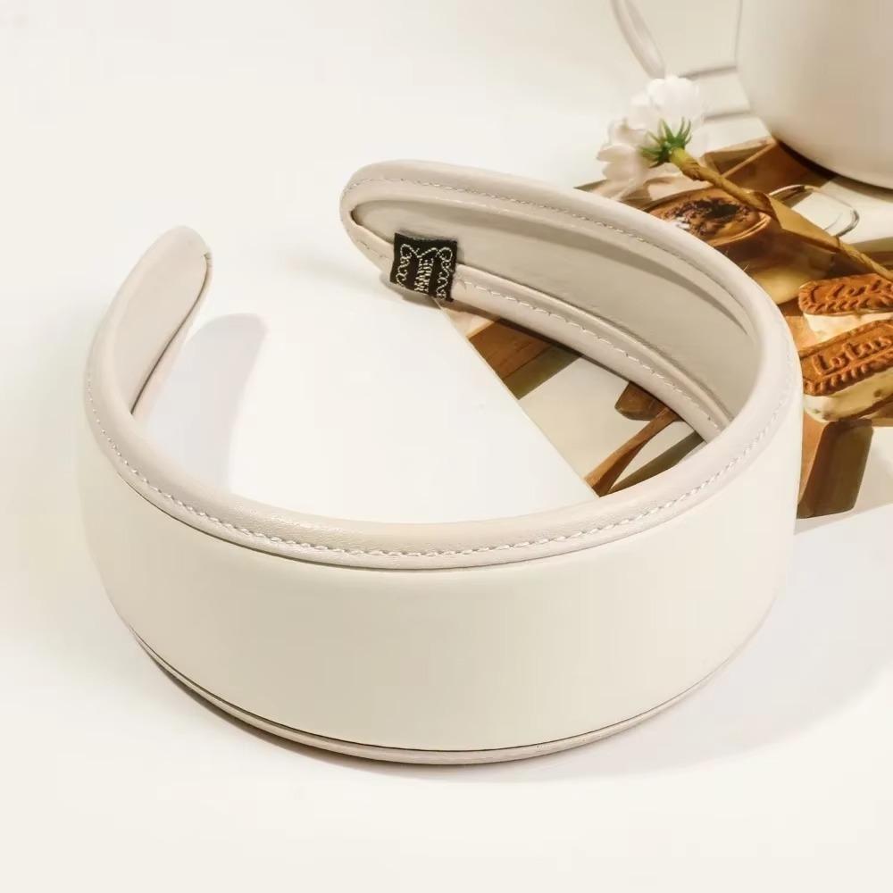 Solid Color Wide Turbans Korean Style Women Hoop Headband Women Hair Accessories