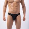 Men Bikini Briefs G-string Transparent Lace Panties Thong Gay Underwear Briefs Lingerie Ropa Interior Hombre