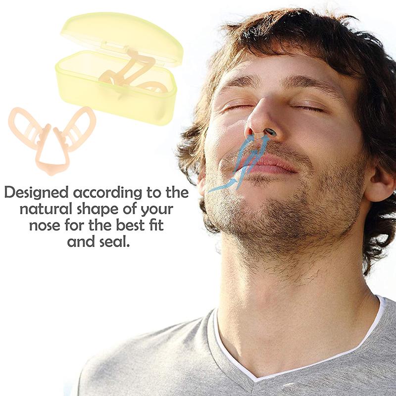 Расширитель носа против храпа, улучшающий сон, силиконовый зажим для носа, средство для сна, избавляющее от храпа, устройства против храпа, помогающие дышать