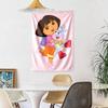 Dora Explorer Wall Decor Tapestry Art For Pet Memorial Birthdaywedding Party Backdrop Family Gift