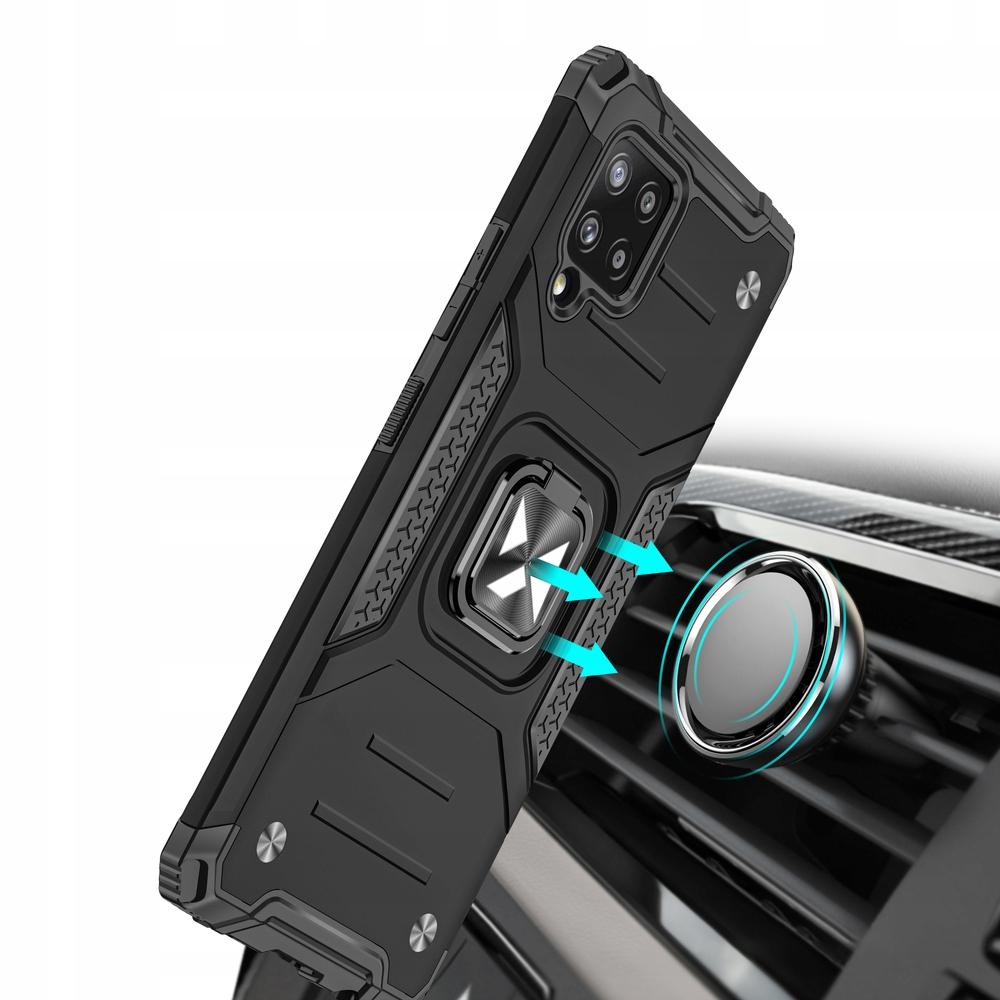 Wozinsky Pancerne Etui Case Z Uchwytem Do Samsung Galaxy A42 5G Różowe