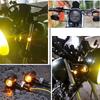 One+lifestyle Светодиодный указатель поворота Harley, Маленький, Тип Cannonball, Мини-указатель поворота, Универсальное использование, 12