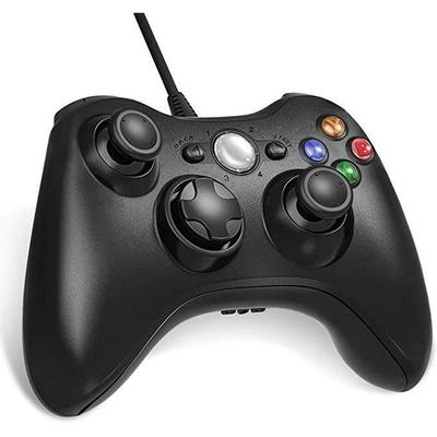 Проводной контроллер Xbox 360, проводной USB-геймпад, игровой джойстик с двойной вибрацией, идеально подходит для Windows7/8/10/ПК/Xbox 360