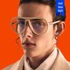 Оправа для очков T-образной формы в стиле «лягушка» с защитой от синего света, модные ретро-очки с крупной оправой, 2023 год.