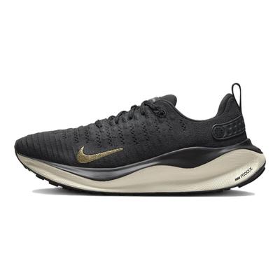 ReactX Infinity Run 4 Dark Smoke Grey Metallic Gold Женские кроссовки Black Coconut-Milk DR2670-006