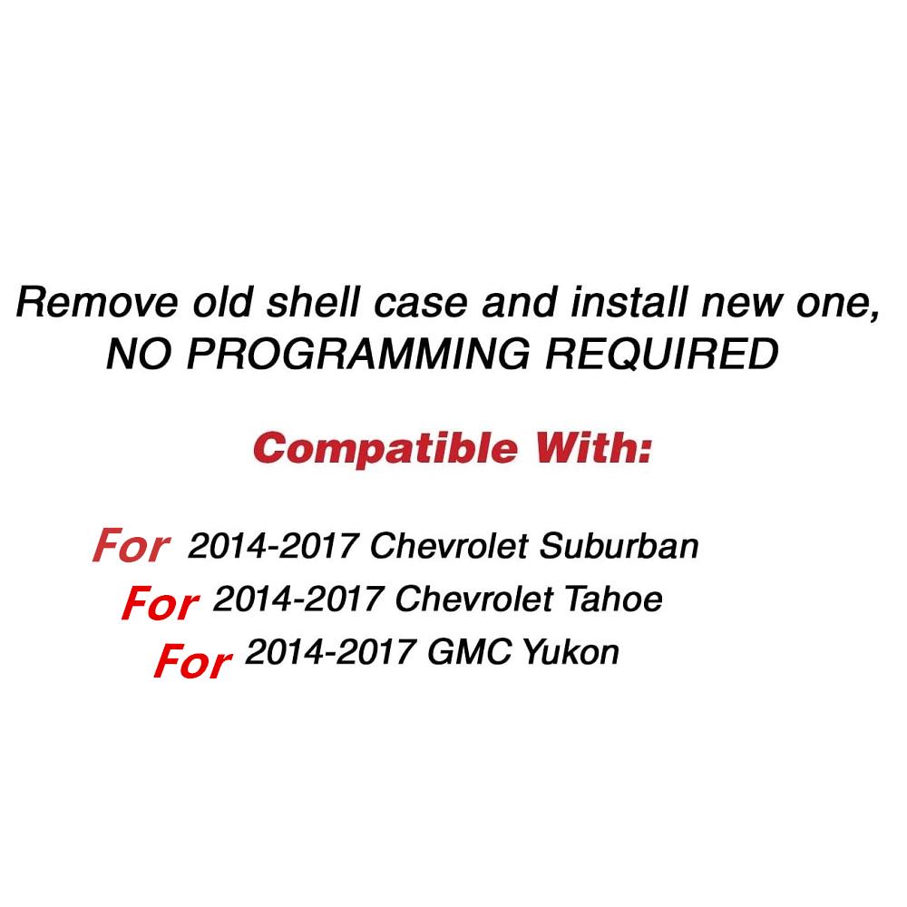 Корпус пульта дистанционного управления, оболочка, кнопка, внешняя крышка, корпус для Chevy GMC HYQ1AA