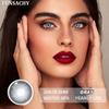 FUNSACHY 1 Pair Black Coloron Contacts Lens Yearly Use Natural Korean Brown Eyes Contact Gray Pupils Cosmetics Fashion Softlen