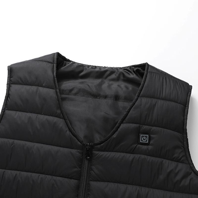 14 Area Heated Vest Warm Gilet Winter Electric USB Jacket Men Women Heating Coat Thermal