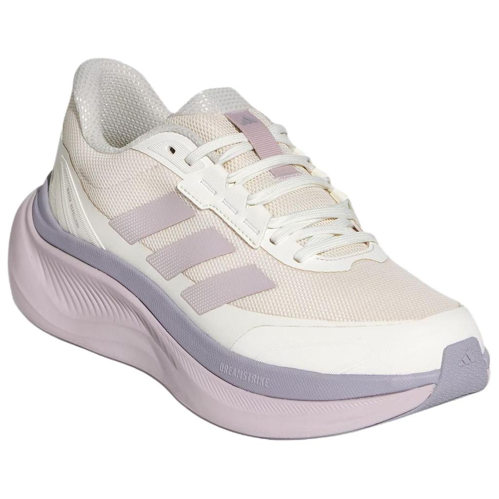 Adidas Dreamcushion Удобные Нескользящие Упругие Беговые Кроссовки Женские Кроссовки Цвет: Вне Белый Фиолетовый KI5119