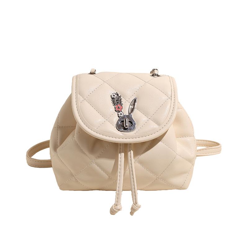 Casual Chain Backpack Women's New Fashion Small Backpack