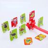 1pc Chameleon Lizard Mask Wagging Tongue Lick Cards Board Games for Children Family Party Toys Antistress Funny Desktop Game Toys