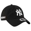 New Era 9TWENTY Strapback DKNY New York Yankees MLB Core Classic Strapback New York Yankees Cap, Cap, Black, [Used]