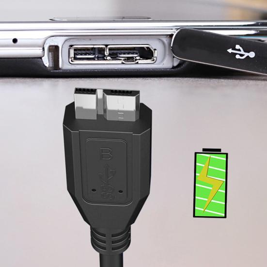 Кабель-переходник USB 3.0 A на Micro B Шнур питания USB 2.0 для жесткого диска SSD