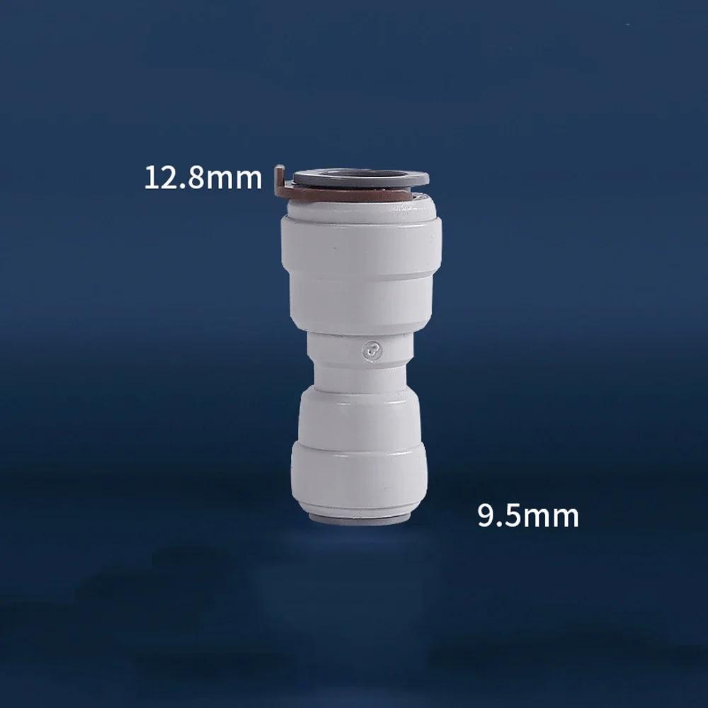 Фитинг 3/8" 1/2" НАР. ДИАМ. X 3/8" ТРУБКА Прямой Угольник Тройник POM Быстроразъемное Соединение для Аквариума RO Фильтра Воды Системы Обратного Осмоса