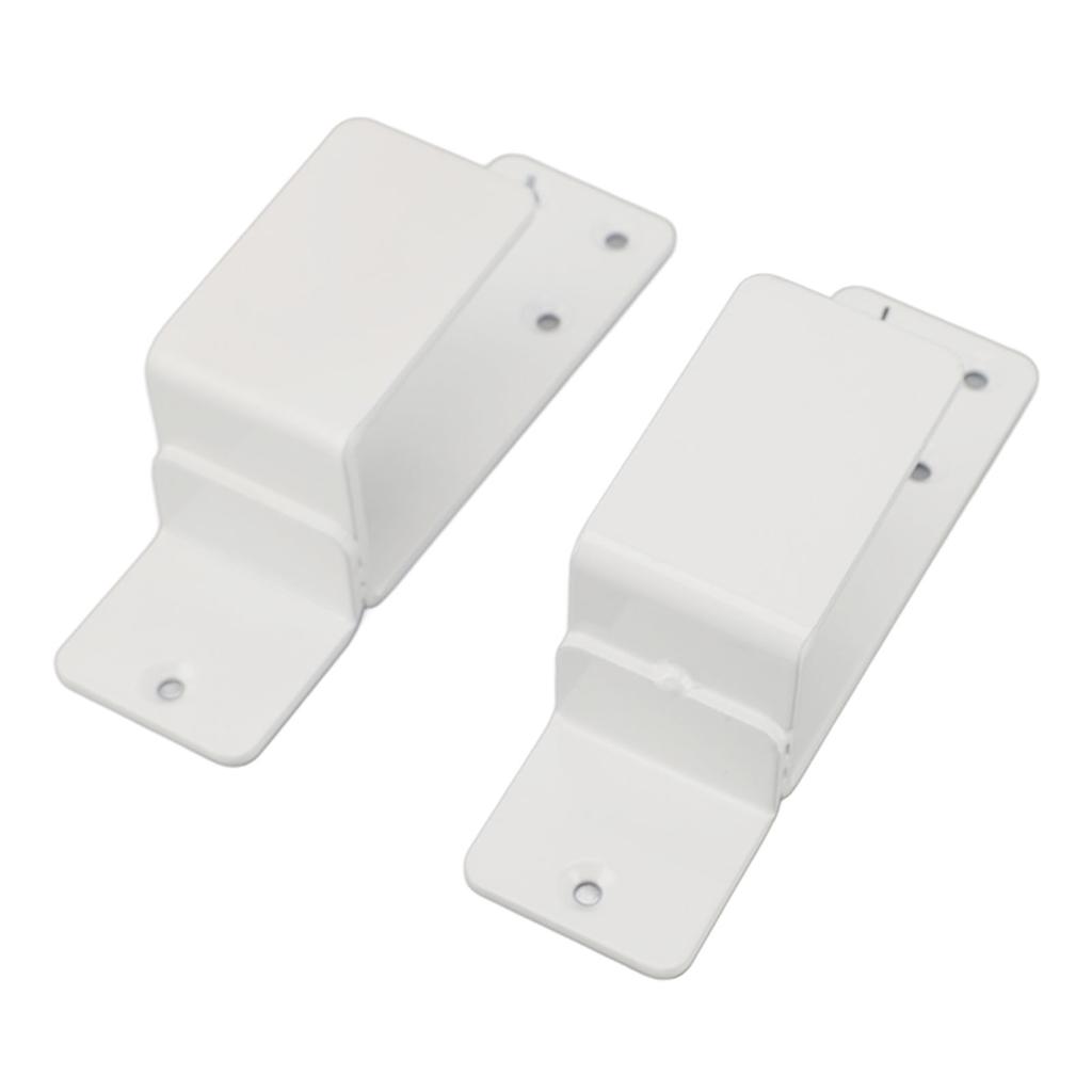 2 шт. кронштейны для дверных баррикад, держатель для открытого бруса, углеродистая сталь, простая установка, U-образный кронштейн для гаража