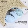Hollow Out Woven Shoulder Bag With Polyester Lining For Daily Casual Wear