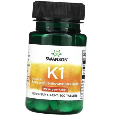 Витамин К1, Vitamin K-1 100, 100таб (36280034)