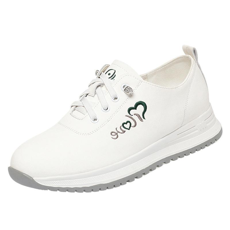 Fashion Mom Shoes Comfortable And Not Tiredsports White Shoes For Women In Spring And Autumn Travel Casual Shoes Soft Sole Shoes Women