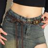 Exaggerated Cowboy Hollow Belt Y2K Wide Disc Belt Y2K Hollow Disc Belt Disc Belt  for Women