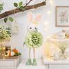 Soft Plush Easter Bunny Ornament Cartoon Easter Bunny Doll Rabbit Hanging Pendant  Festival Gift
