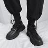 Осенне-зимние носки-ботинки 2025 Новые мужские ботильоны на платформе Черная обувь для мужчин Мех Массивные Панк Мотоциклетные ботильоны Готическая обувь