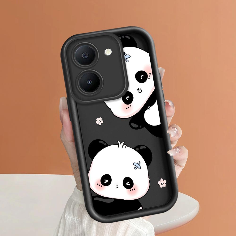 Мягкие силиконовые квадратные лестницы с мультяшным узором, полное покрытие, защита камеры, противоударный чехол для iPhone Infinix Tecno Vivo