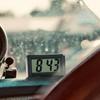 Мини цифровые часы декоративные большие экранные автомобильные часы мини часы приборная панель самоклеящиеся украшения автомобильные электронные аксессуары