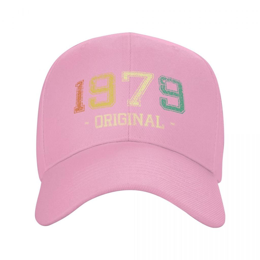 Винтажная бейсболка 1979 года, WoUnisex, унисекс, дышащая, подарок на день рождения 1979 года, шляпа для папы, спортивные бейсболки, весенне-летние шапки
